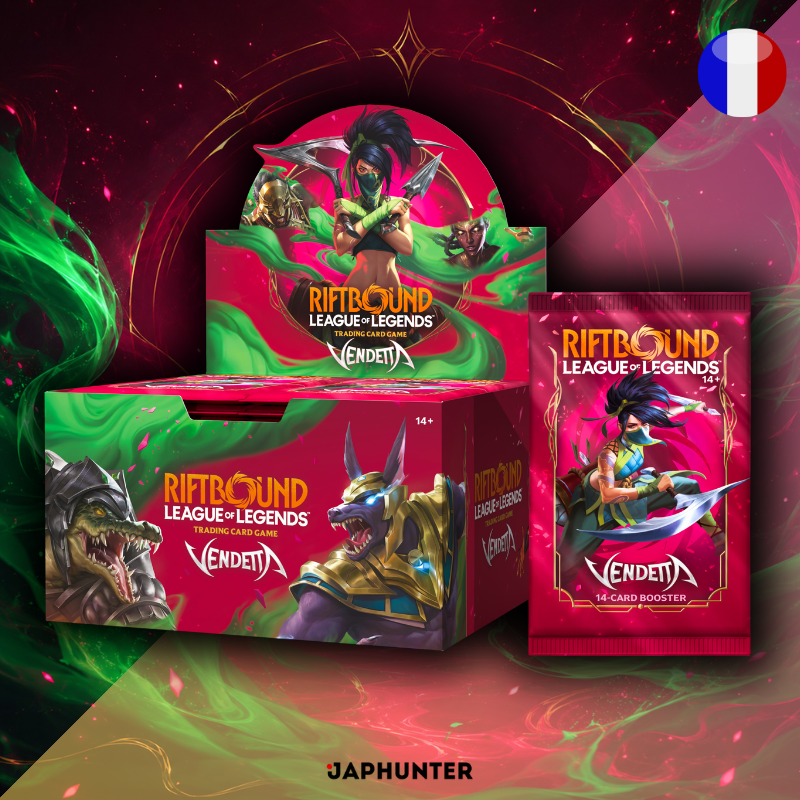 Riftbound: League of Legends TCG – Vendetta | French Edition | Booster Display