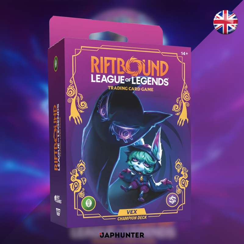 Riftbound: League of Legends TCG – Unleashed Vex Champion Deck | English Edition