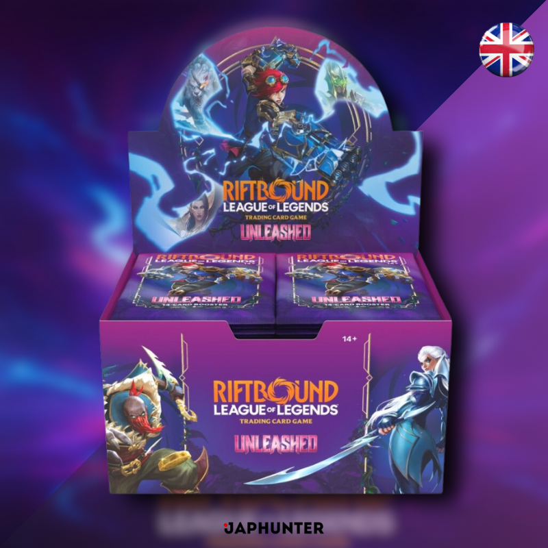Riftbound: League of Legends TCG – UNLEASHED Booster Box (ENG) | Official Trading Card Game