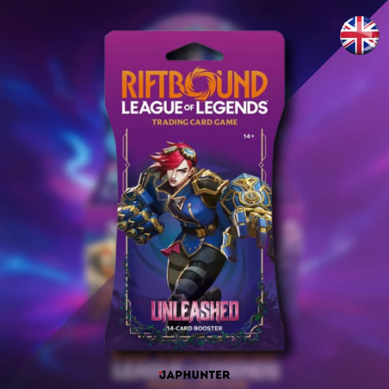 PREORDER) Riftbound: League of Legends TCG UNLEASHED Booster Box (E JapHunter PREORDER) Riftbound: League of Legends TCG UNLEASHED Booster Box (E JapHunter