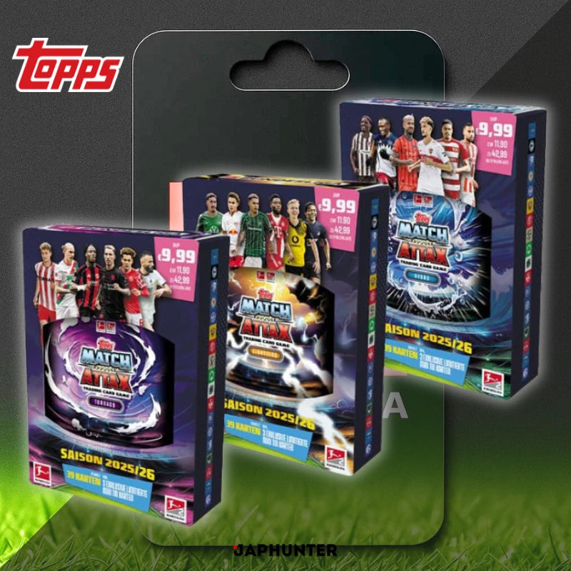 Topps - Bundesliga Match Attax 2025/26 – Mini boîte (28 cartes)