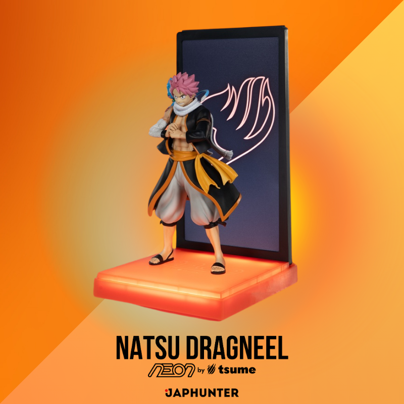 Natsu Dragneel – NEON by Tsume Lighted Display Figure Set