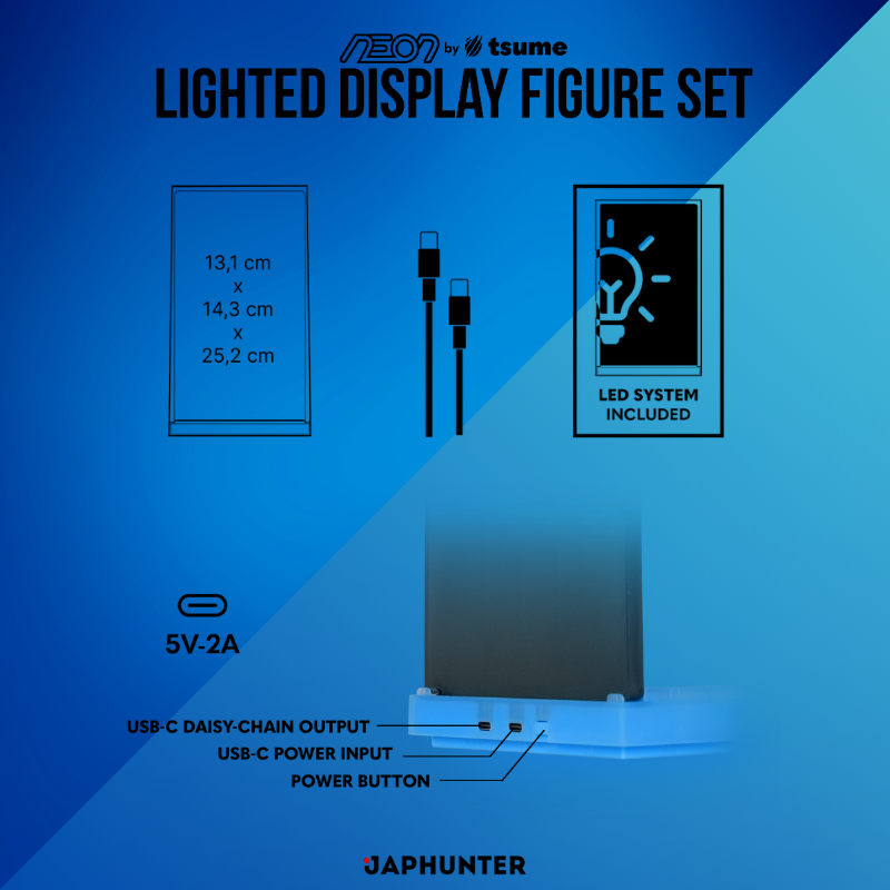 Naruto Uzumaki – NEON by Tsume Lighted Display Figure Set
