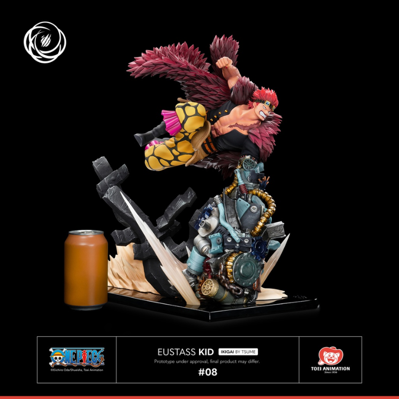 Eustass Kid – Ikigai by Tsume Limited Edition Figure