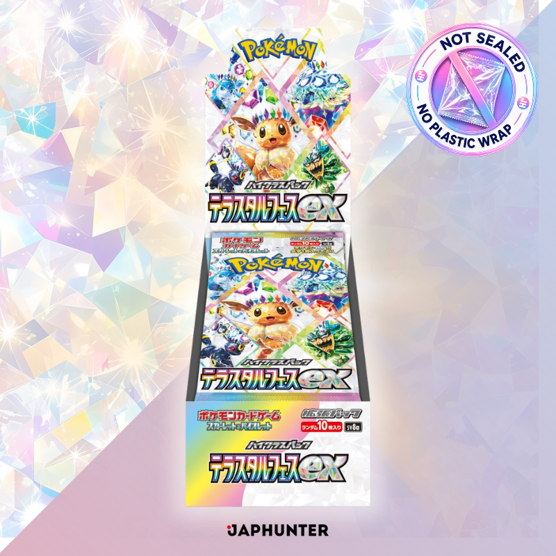 Pokémon Terastal Festival sv8a Japanese Booster Box Display