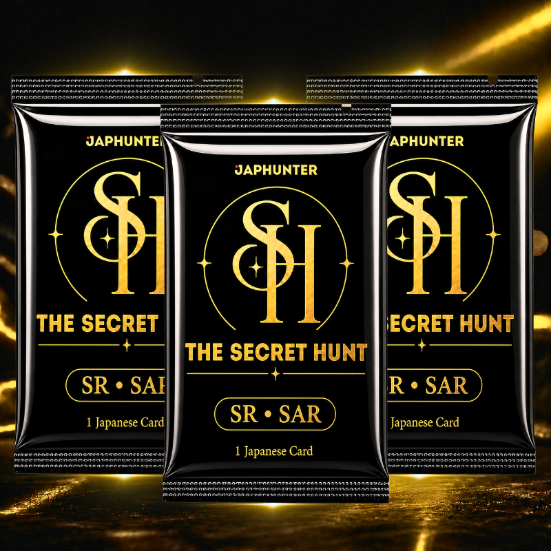 The Secret Hunt Mystery Pack | 1 Japanese Pokémon SR or SAR Card