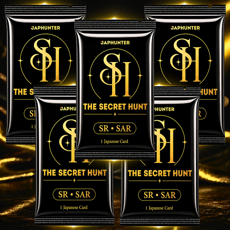 The Secret Hunt Mystery Pack | 1 Japanese Pokémon SR or SAR Card