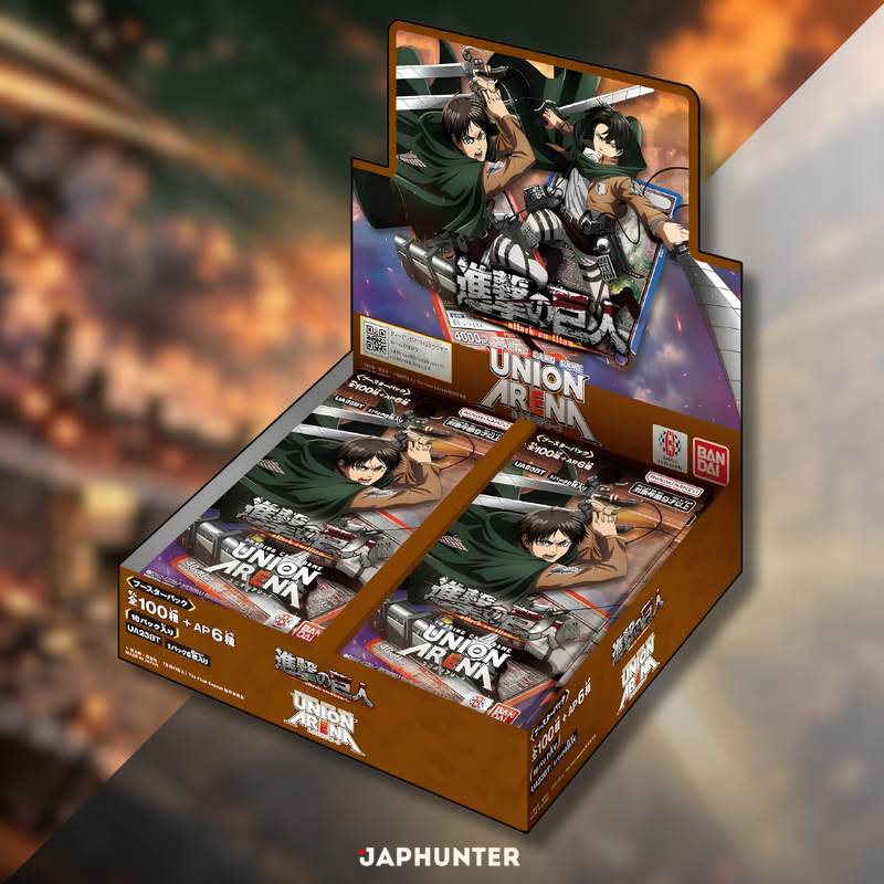 Union Arena Attack on Titan (UA23BT) Display | 16 Boosters | Édition Japonaise