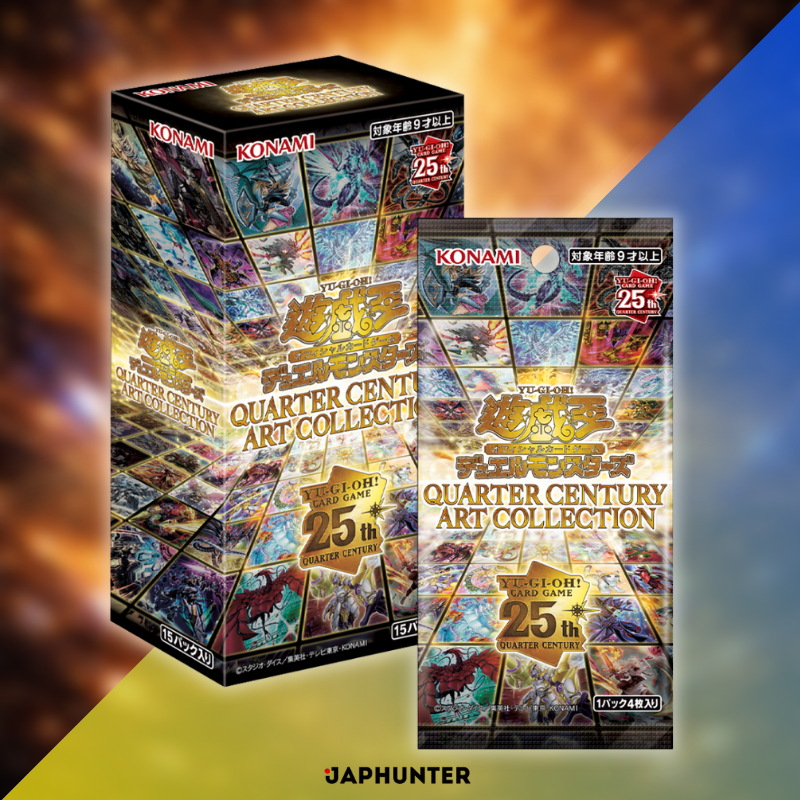 遊戯王 quarter century art collection 5BOX Konami Yu-Gi-Oh! OCG Quarter Century Art Collection Booster Pack