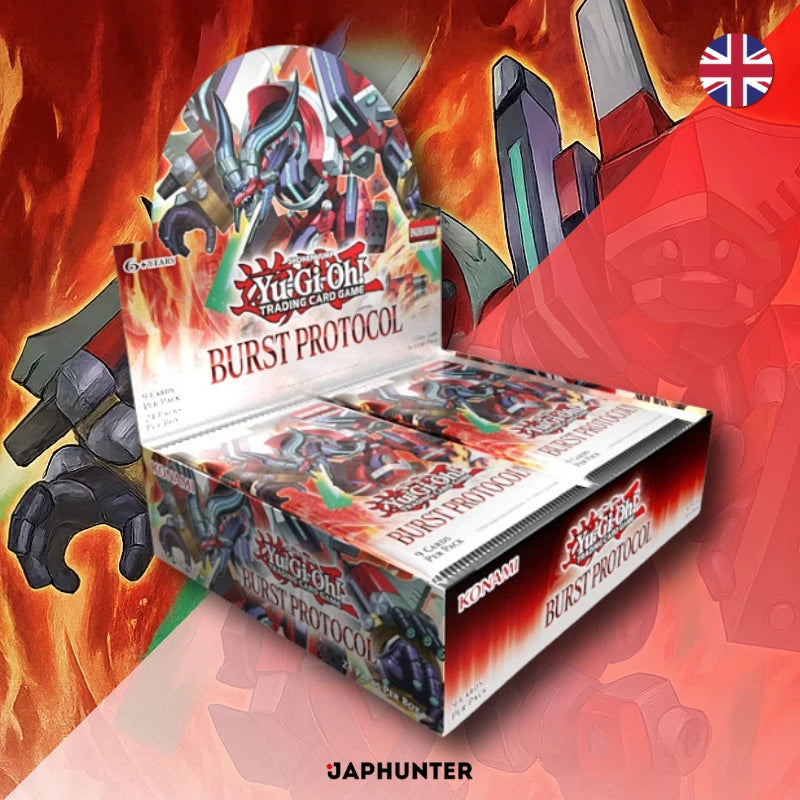 (PRÉCOMMANDE)Yu-Gi-Oh! – Burst Protocol (Boîte de 24 boosters) (FR)