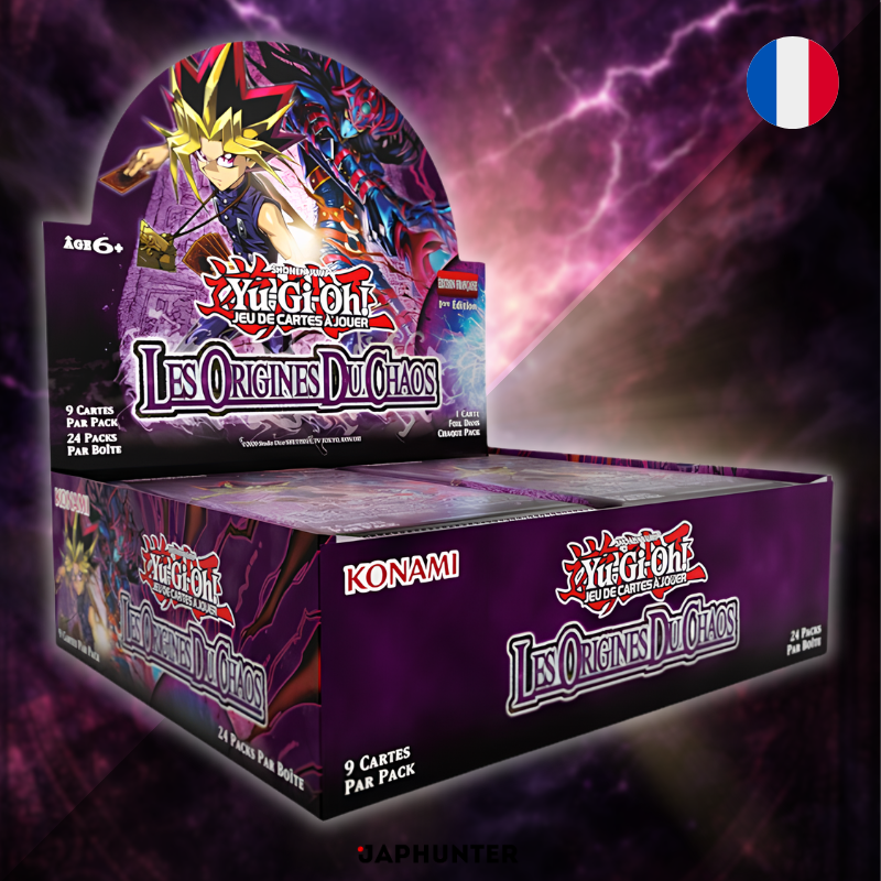 Yu-Gi-Oh! Chaos Origins Booster Box Display | French Edition