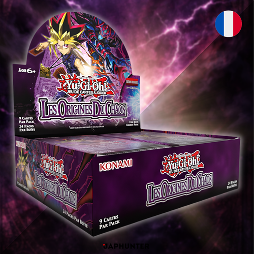 Yu-Gi-Oh! Chaos Origins Booster Box Display | Französische Ausgabe