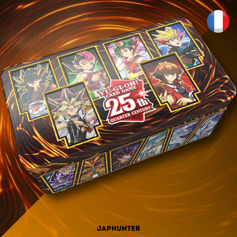 Yu-Gi-Oh! 25th Anniversary Tin – Quarter Century Edition (ENG/FR)