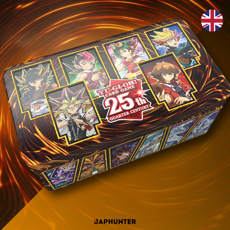Yu-Gi-Oh! 25th Anniversary Tin – Quarter Century Edition (ENG/FR)