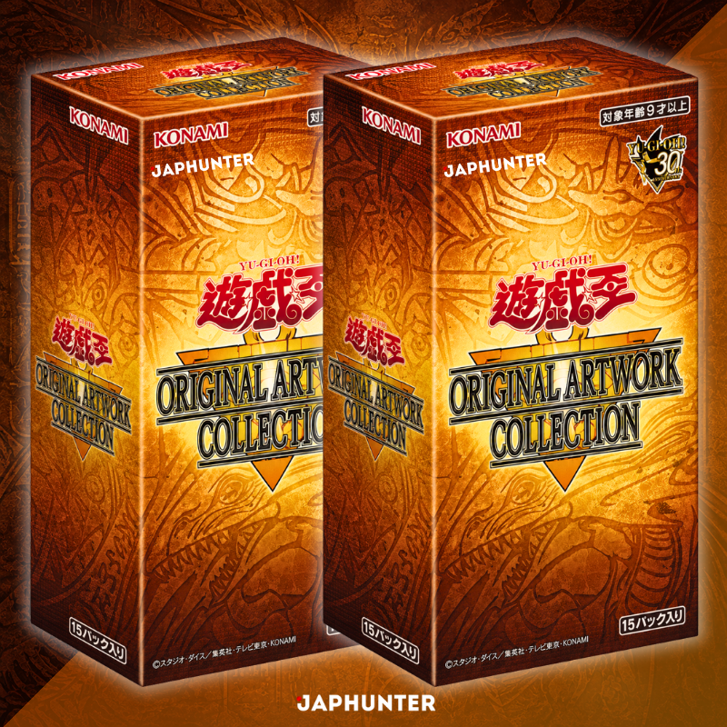 Yu-Gi-Oh! Original Artwork Collection Booster Box Display