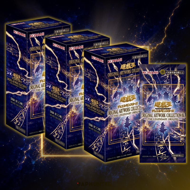 Yu-Gi-Oh! Original Artwork Collection Booster Box Display | Japanese Edition