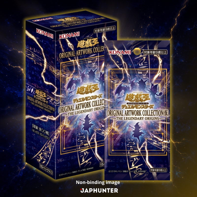 Yu-Gi-Oh! Original Artwork Collection Booster Box Display | Japanische Ausgabe