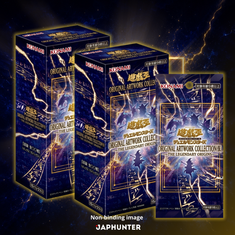 Yu-Gi-Oh! Original Artwork Collection Booster Box Display | Japanische Ausgabe