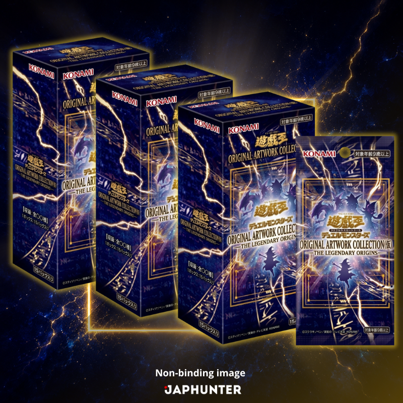 Yu-Gi-Oh! Original Artwork Collection Booster Box Display | Japanische Ausgabe