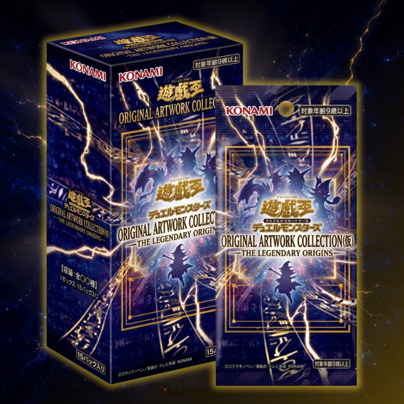 Yu-Gi-Oh! Original Artwork Collection Booster Box Display | Japanese Edition