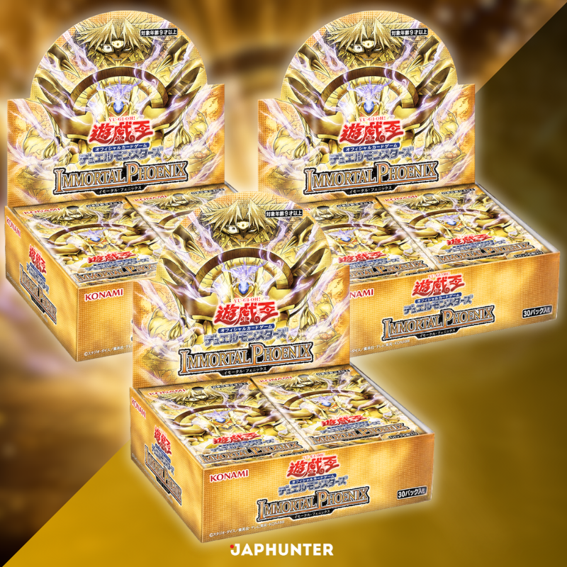 Yu-Gi-Oh! OCG Immortal Phoenix Booster Box Display | Édition japonaise