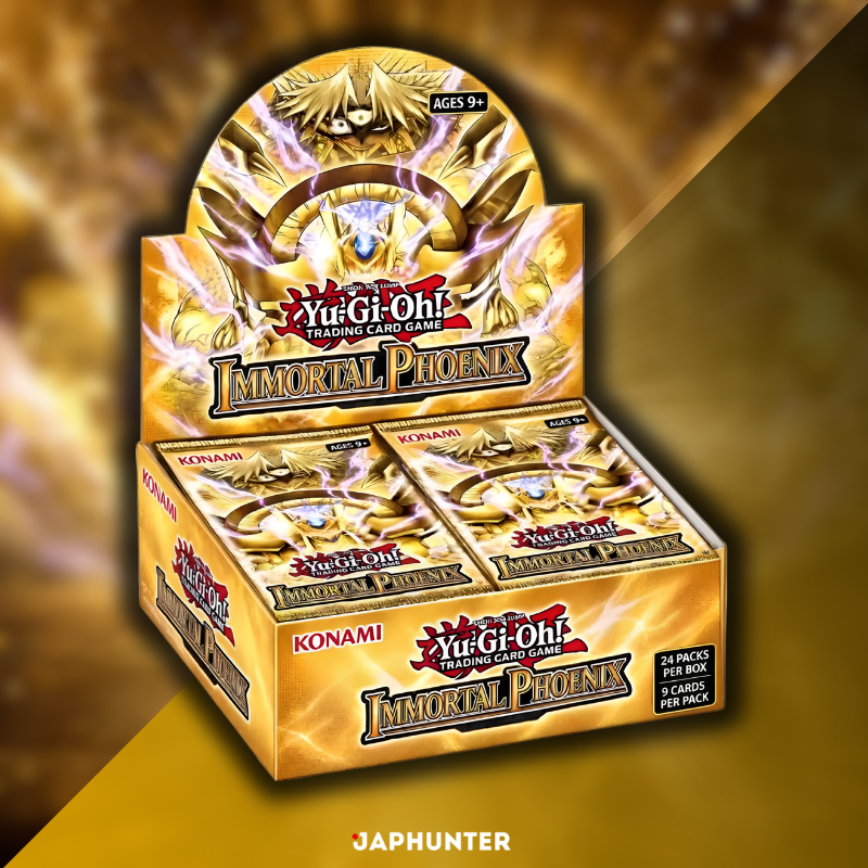 Yu-Gi-Oh! TCG Immortal Phoenix Display | 24 Booster | Englische & Französische Ausgabe