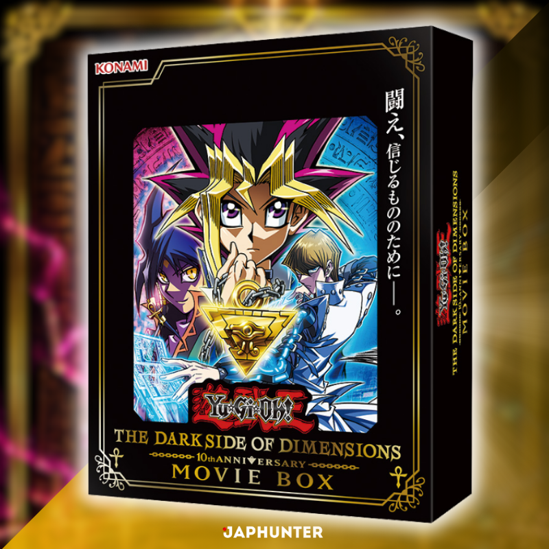 Yu-Gi-Oh! OCG The Dark Side of Dimensions 10th Anniversary Movie Box | 10 Packs | Japanese Edition