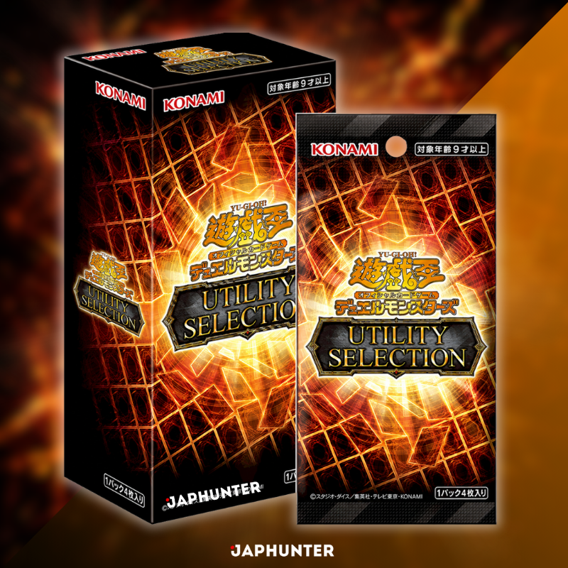 Yu-Gi-Oh! Utility Selection Booster Box Display | Japanese Edition
