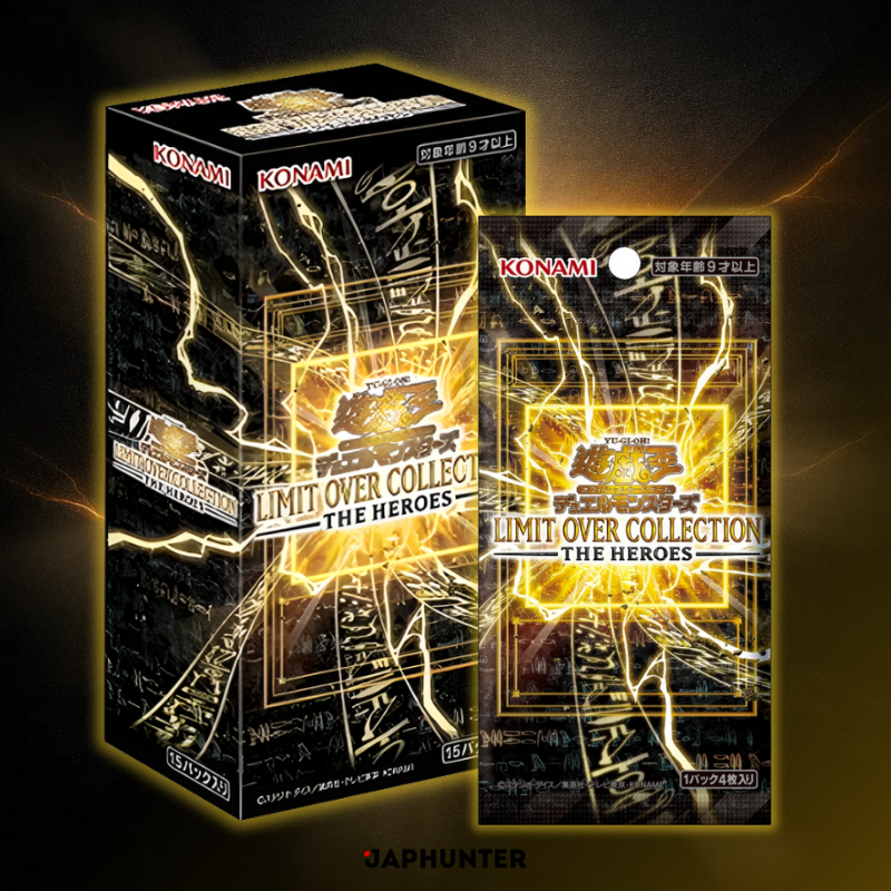Yu-Gi-Oh! OCG – Limit Over Collection: The Heroes | Japanese Booster Box | Sealed