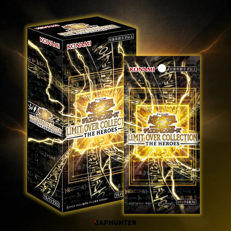 Yu-Gi-Oh! Limit Over Collection: Die Helden | Japanische Boosterbox