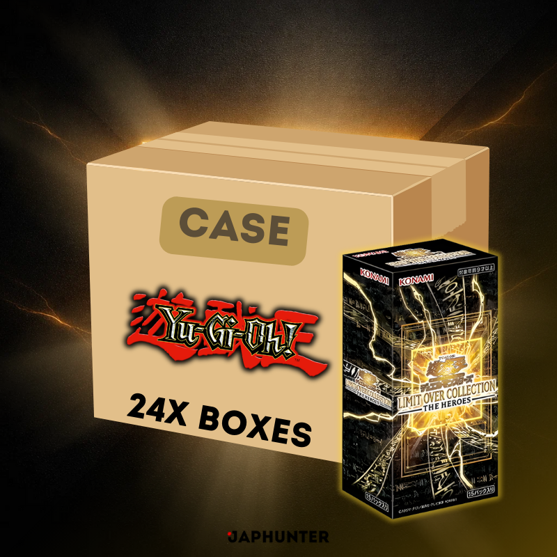 Yu-Gi-Oh! OCG – Limit Over Collection: The Heroes | Japanese Booster Box | Sealed Case