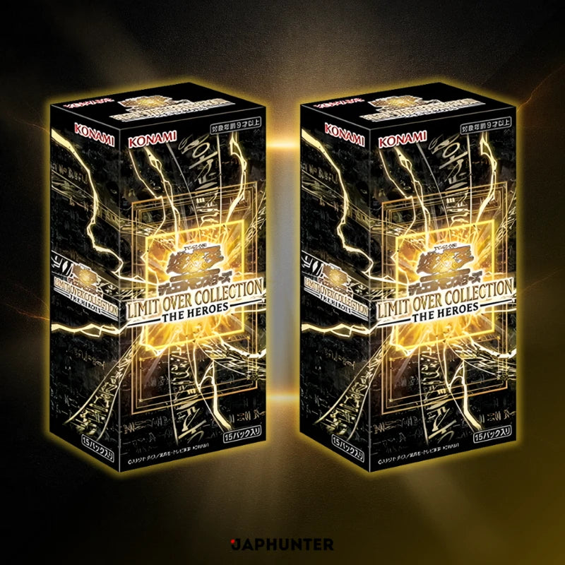 Yu-Gi-Oh! Limit Over Collection: The Heroes | Japanese Booster Box Yu-Gi-Oh! Limit Over Collection: The Heroes | Japanese Booster Box