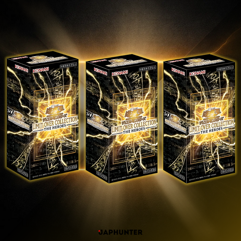Yu-Gi-Oh! OCG – Limit Over Collection: The Heroes | Japanese Booster Box | Sealed