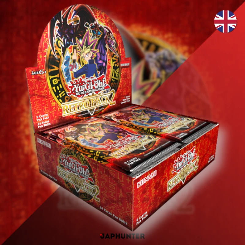 Yu-Gi-Oh! Retro Pack 2 Booster Box (24 Packs) (ENG/FR) JapHunter Yu-Gi-Oh! Retro Pack 2 Booster Box (24 Packs) (ENG/FR) JapHunter
