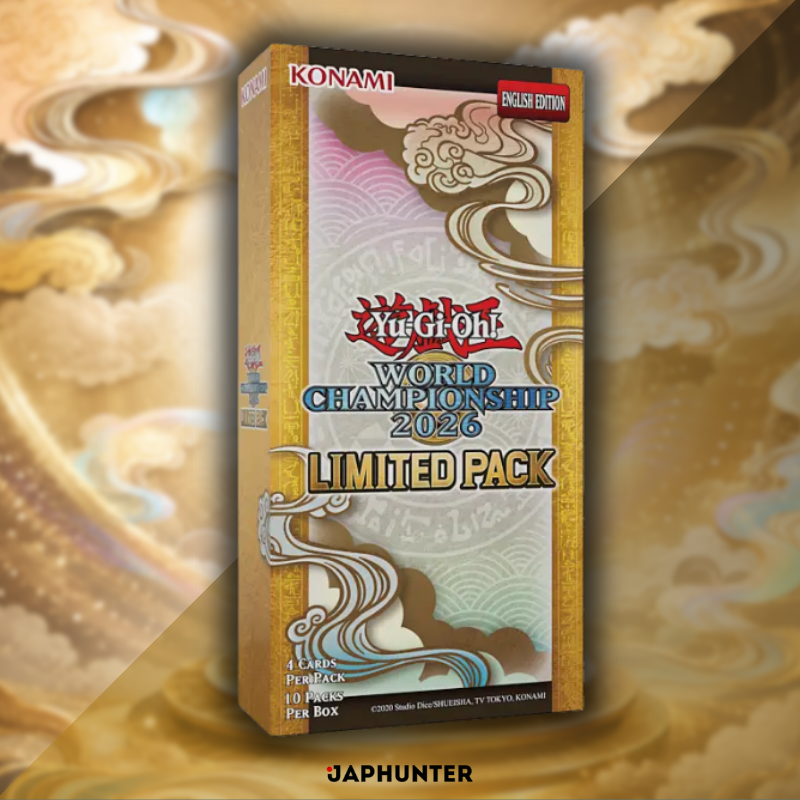 Yu-Gi-Oh! TCG Limited Pack World Championship 2026 Display | 10 Booster | Englische Ausgabe