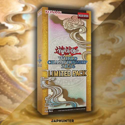 Yu-Gi-Oh! TCG Limited Pack World Championship 2026 Box Display | 10 Packs | English Edition