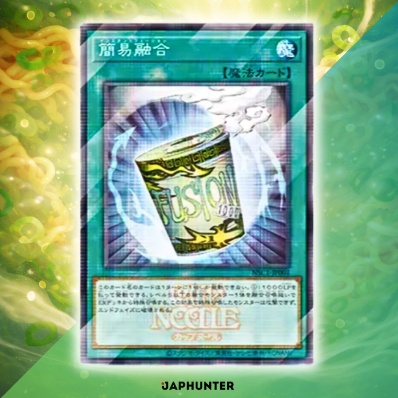 Yu-Gi-Oh! Instant Fusion Noodle Promo Pack | Japanese Edition | Limited Promo Set