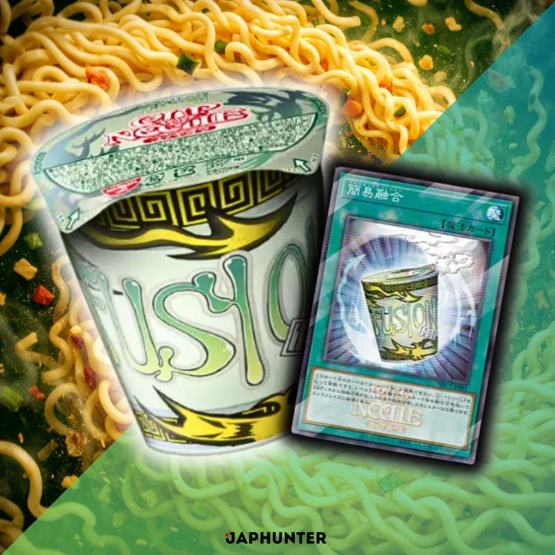 (PREORDER) Yu-Gi-Oh! Instant Fusion Noodle Promo Pack (Japanese) – 1 Promo Card + 1 Noodle Cup