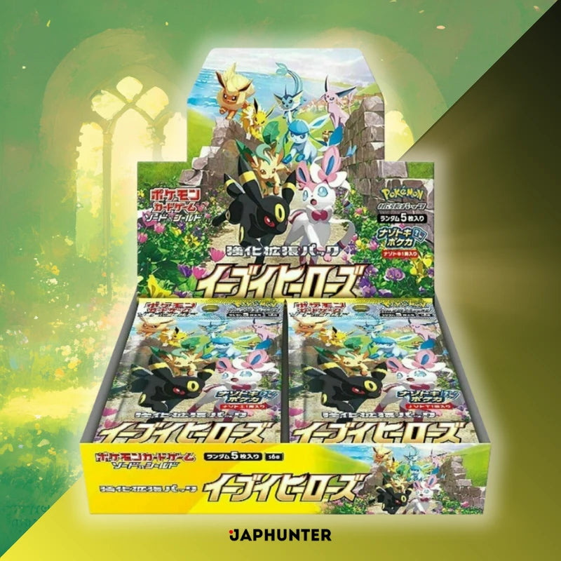 Pokémon Eevee Heroes s6a Japanese Booster Box Display