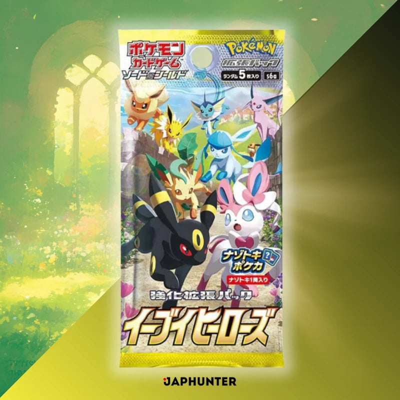 Pokémon Eevee Heroes s6a Japanese Booster Box Display