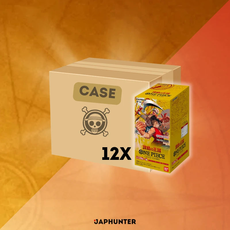One Piece OP-04 Kingdoms of Intrigue Japanese Booster Box Display