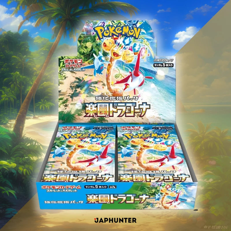 Pokémon Paradise Dragona sv7a Japanese Booster Box Display