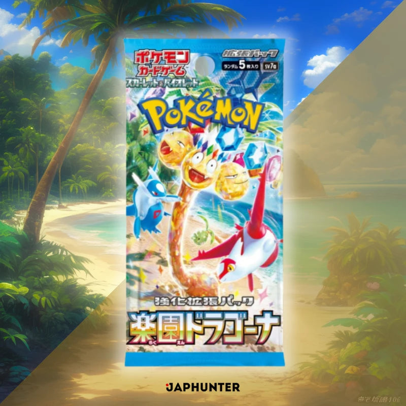 Pokémon Paradise Dragona sv7a Japanese Booster Box Display
