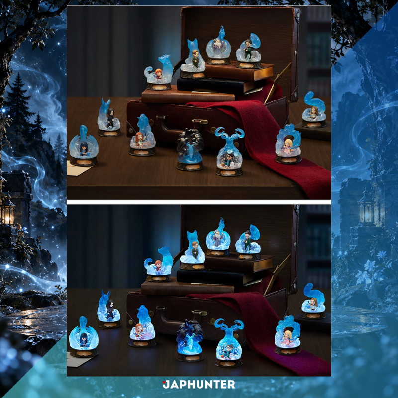 POP MART Harry Potter Patronus Series Figures | Light-Up Blind Box or Sealed Display of 10