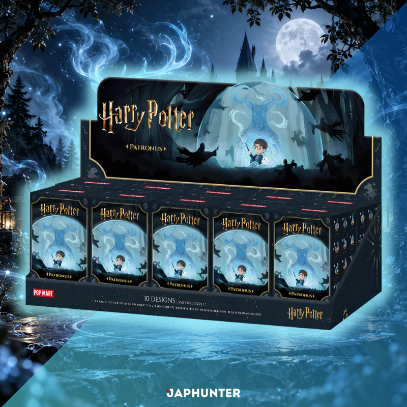 POP MART Harry Potter Patronus Series Figures | Light-Up Blind Box or Sealed Display of 10