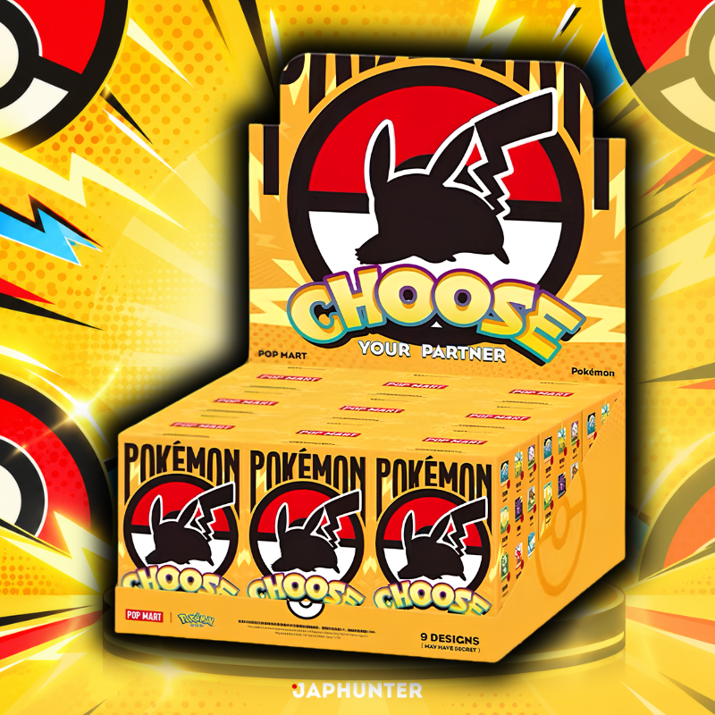 POP MART Pokémon Choose Your Partner Series Figures | Blind Box or Sealed Display of 9