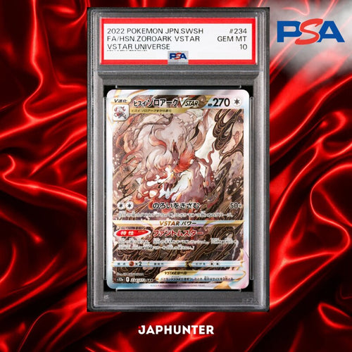 PSA 10 Hisuian Zoroark VSTAR SAR #234/172 – VSTAR Universe Japanese S12a