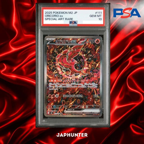 PSA 10 Oricorio ex SAR #111/080 – Inferno X Japanese M2