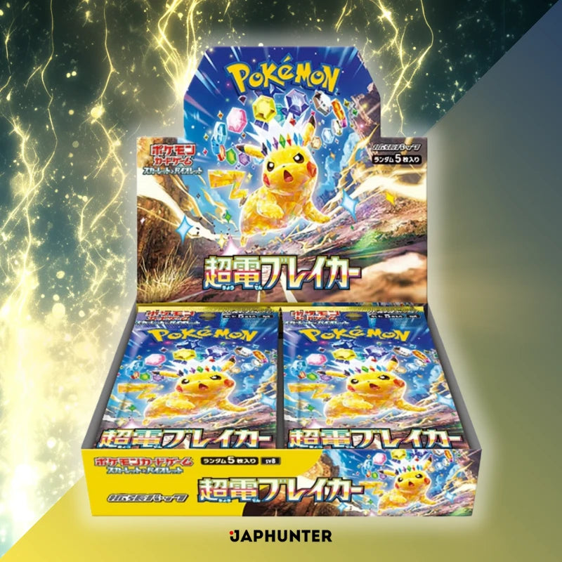 Pokémon Super Electric Breaker SV8 Japanische Boosterbox-Display