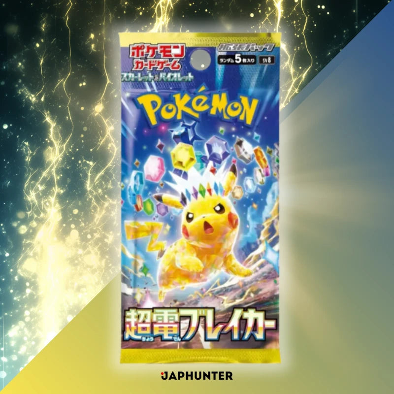Pokémon Super Electric Breaker SV8 Japanische Boosterbox-Display